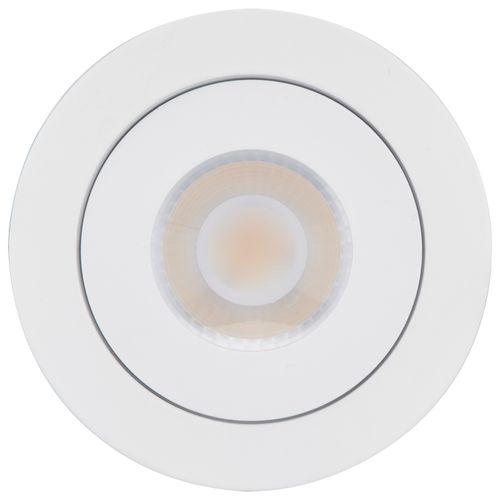 Main product image of 9 Watt CCT Selectable LED Direct Wire Downlight Gimbaled 4 Inch Round Remote Driver White (Pack of 2)