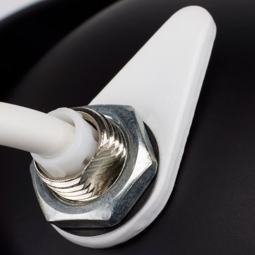 Main product image of 9 Watt CCT Selectable LED Direct Wire Downlight Gimbaled 4 Inch Square Remote Driver Black