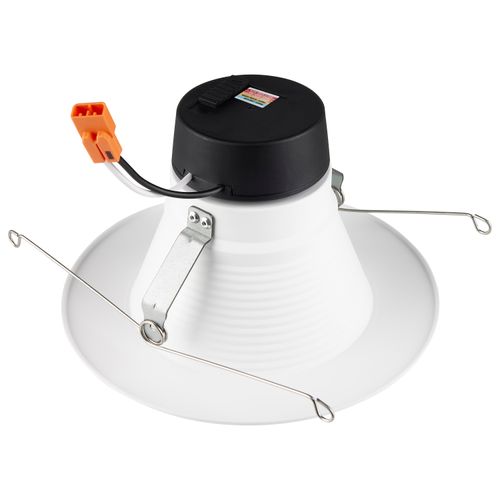 Main product image of 9 Watt 6" Deep Baffle CCT-Selectable Recessed LED Downlight (Pack of 2)