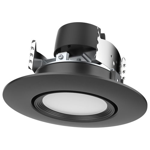 Main product image of 7.5 Watt LED Retrofit Downlight Gimbaled 120 Volt CCT Selectable Black Finish