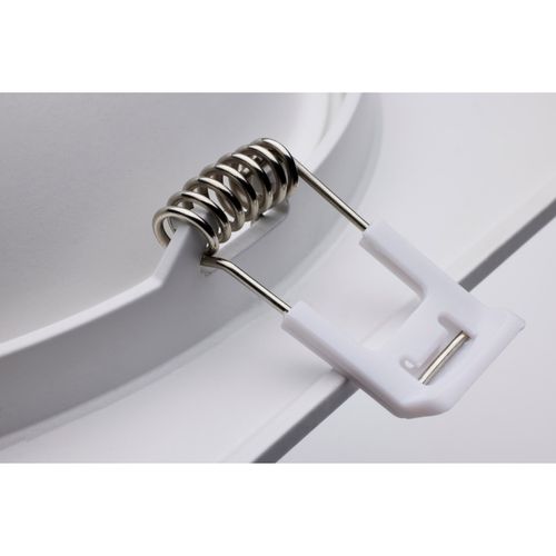 Main product image of 15 Watt CCT Selectable LED Direct Wire Downlight Gimbaled 6 Inch Square Remote Driver White