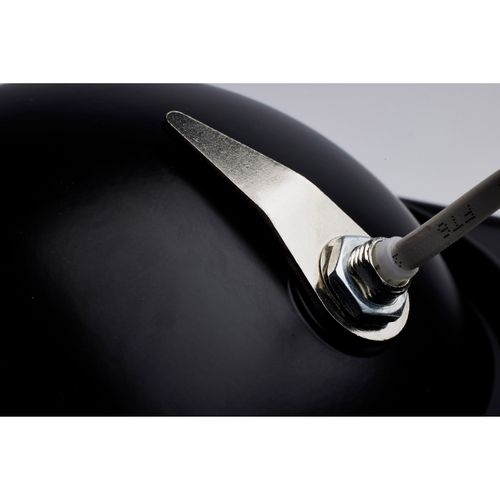 Main product image of 15 Watt CCT Selectable LED Direct Wire Downlight Gimbaled 6 Inch Square Remote Driver Black