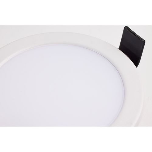 Main product image of 10 Watt LED Fire Rated 4 Inch Direct Wire Downlight Round Shape White Finish CCT Selectable 120 Volts Dimmable