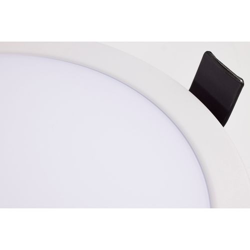 Main product image of 13 Watt LED Fire Rated 6 Inch Direct Wire Downlight Round Shape White Finish CCT Selectable 120 Volts Dimmable
