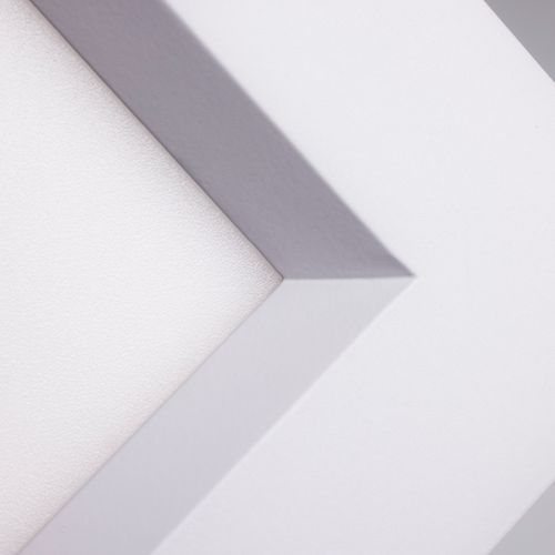 Main product image of 12 Watt LED Low Profile Regress Baffle Downlight 4" Remote Driver CCT Selectable Square Shape White Finish 120 Volt (Pack of 2)