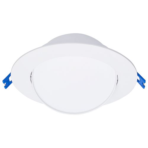 Main product image of 14 Watt 6" Directional Low-Profile Downlight CCT Selectable 120 Volt White Finish (Pack of 2)