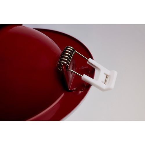 Main product image of 9 Watt LED Fire Rated 4 Inch Direct Wire Directional Downlight Round Shape White Finish CCT Selectable Dimmable 120 Volts (Pack of 2)