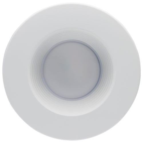 Main product image of Field Selectable LED Downlight Retrofit Deep Baffle 5.8/7/9.5 Watts 27K/30K/35K/40K/50K CCT 4" Round Shape White Finish 120 Volts