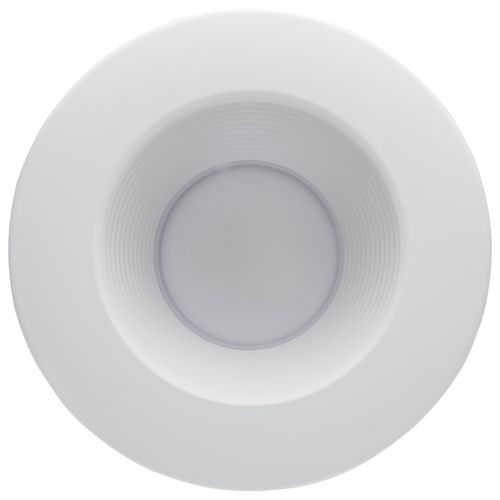 Main product image of Field Selectable LED Downlight Retrofit Deep Baffle 8/10.5/13.5 Watts 27K/30K/35K/40K/50K CCT 5-6" Round Shape White Finish 120 Volts (Pack of 2)