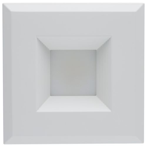 Main product image of Field Selectable LED Downlight Retrofit Deep Baffle 5.8/7/9.5 Watts 27K/30K/35K/40K/50K CCT 4" Square Shape White Finish 120 Volts (Pack of 2)