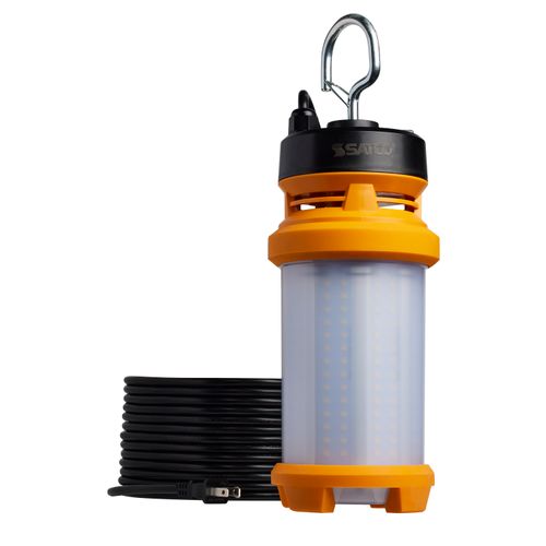 Main product image of 60/80/100 Wattage selectable LED Hi-lumen temporary lamp 5000K 120-277 Volt (Pack of 2)