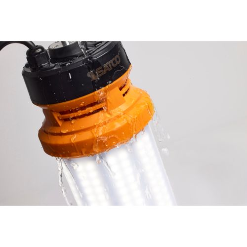 Main product image of 60/80/100 Wattage selectable LED Hi-lumen temporary lamp 5000K 120-277 Volt (Pack of 2)