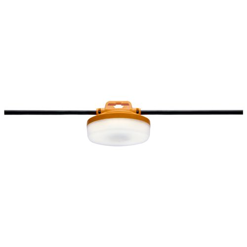 Main product image of 120 Watt LED High-Lumen Industrial/Commercial StringLight 10 Interconnected Lamps 5000K 100 Foot Integrated Cord 120 Volt