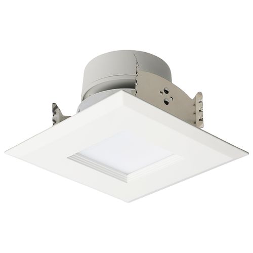 Main product image of LED Retrofit Downlight 5.5/6.5/8 Wattage Selectable CCT and Lumens Selectable 120 Volt ColorQuick and PowerQuick Technology Square White Finish (Pack of 2)