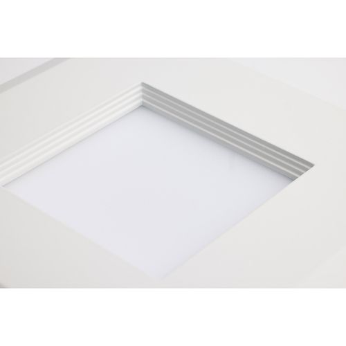 Main product image of LED Retrofit Downlight 5.5/6.5/8 Wattage Selectable CCT and Lumens Selectable 120 Volt ColorQuick and PowerQuick Technology Square White Finish (Pack of 2)