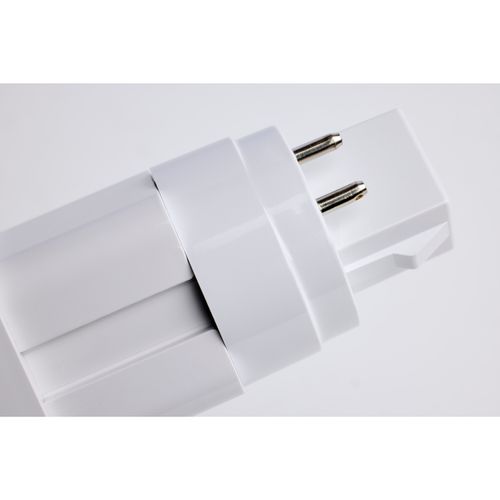 Main product image of 16 Watt PL 4-Pin LED Bulb - 1800 Lumens - G24q Base - CCT Selectable - White Finish - 120-277 Volts (2 Pack)