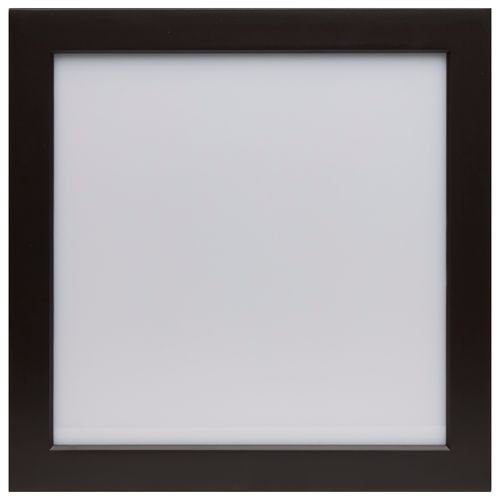 Main product image of 18.5 watt 9" Flush Mount LED Fixture 3000K Square Shape Bronze Finish 120 volts