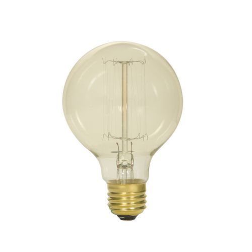 Main product image of 40 Watt G25 Incandescent Bulb - Clear - 3000 Average rated hours - 160 Lumens - Medium base - 120 Volt (6 Pack)