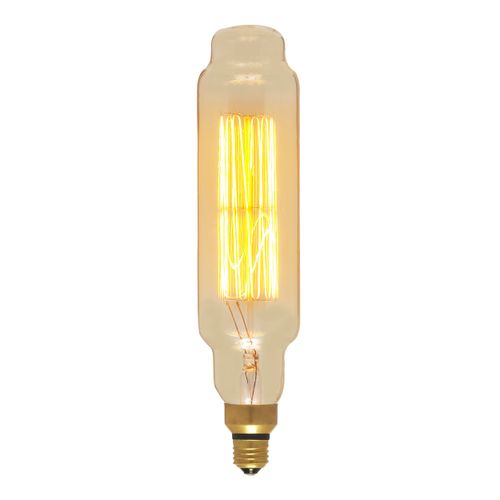 Main product image of 60 Watt T24 Incandescent Vintage Style Bulb - Amber - 2000 Average rated hours - Medium Base - 120 Volt (2 Pack)