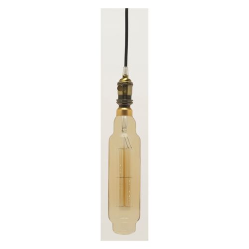 Main product image of 60 Watt T24 Incandescent Vintage Style Bulb - Amber - 2000 Average rated hours - Medium Base - 120 Volt (2 Pack)