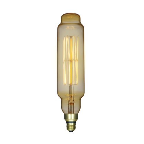 Main product image of 60 Watt T24 Incandescent Vintage Style Bulb - Amber - 2000 Average rated hours - Medium Base - 120 Volt (2 Pack)