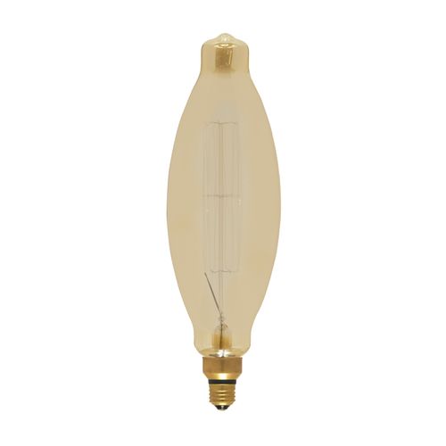 Main product image of 100 Watt BT38 Incandescent Vintage Style Bulb - Amber - 2000 Average rated hours - Medium Base - 120 Volt (2 Pack)