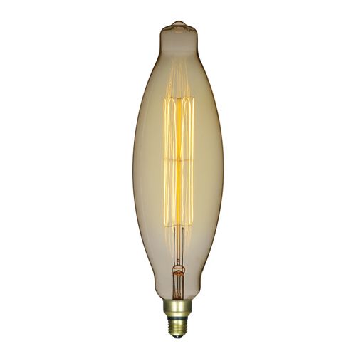 Main product image of 100 Watt BT38 Incandescent Vintage Style Bulb - Amber - 2000 Average rated hours - Medium Base - 120 Volt (2 Pack)