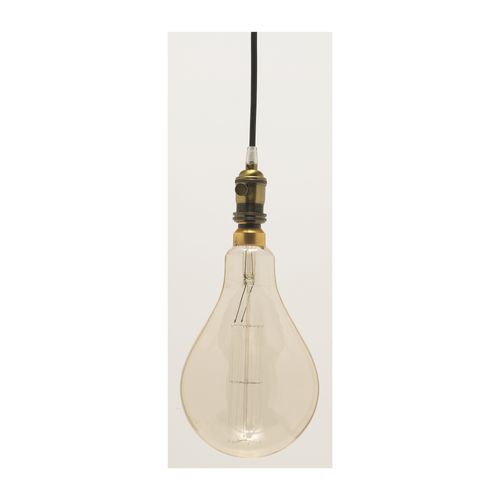 Main product image of 60 Watt PS52 Incandescent Vintage Style Bulb - Amber - 2000 Average rated hours - Medium Base - 120 Volt (1 Pack)