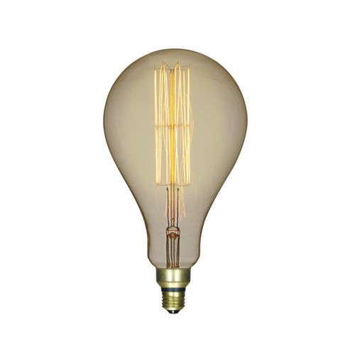 Main product image of 60 Watt PS52 Incandescent Vintage Style Bulb - Amber - 2000 Average rated hours - Medium Base - 120 Volt (1 Pack)