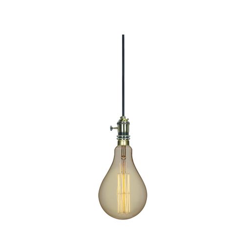 Main product image of 60 Watt PS52 Incandescent Vintage Style Bulb - Amber - 2000 Average rated hours - Medium Base - 120 Volt (1 Pack)