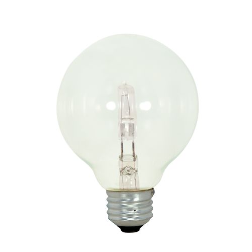 Main product image of 43 Watt Halogen - G25 Bulb - Clear - 1000 Average rated hours - 750 Lumens - Medium base - 120 Volt - 3-Pack