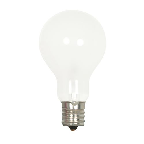 Main product image of 40 Watt A15 Incandescent - Frost - Appliance Lamp - 1000 Average rated hours - 420 Lumens - Intermediate base - 120 Volt (14 Pack)