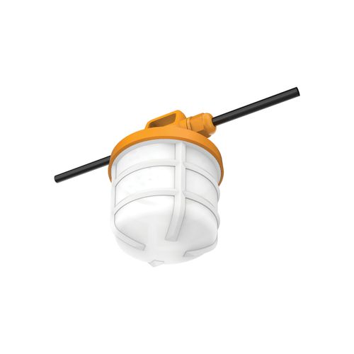 Main product image of 50 Watt LED High-Lumen Industrial / Commercial String Light 5 Inter-Connected Lamps 5000K Integrated Cord / Plug 120 Volt