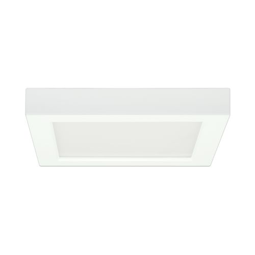 Main product image of 13.5 watt 7" Flush Mount LED Fixture 2700K Square Shape White Finish 120 volts