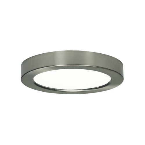 Main product image of 13.5 watt 7" Flush Mount LED Fixture 3000K Round Shape Brushed Nickel Finish 120 volts