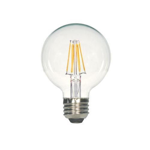 Main product image of 5.5 Watt G25 LED Bulb - Clear - Medium base - 2700K - 500 Lumens - 120 Volt (4 Pack)