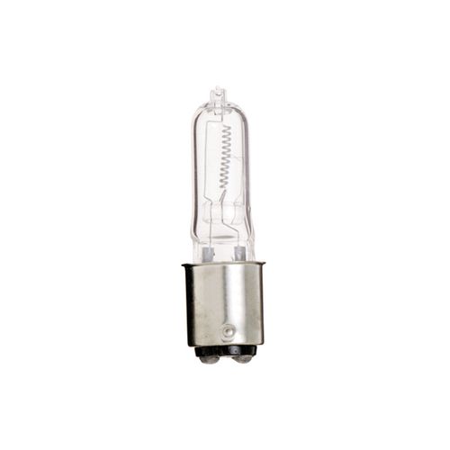 Main product image of 75 Watt Halogen - T4 Bulb - Clear - 2000 Average rated hours - 1250 Lumens - DC Bay base - 120 Volt (6 Pack)