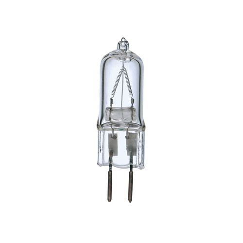Main product image of 50 Watt Halogen - T4 Bulb - Clear - 2000 Average rated hours - 750 Lumens - Bi Pin GY6.35 base - 120 Volt (8 Pack)