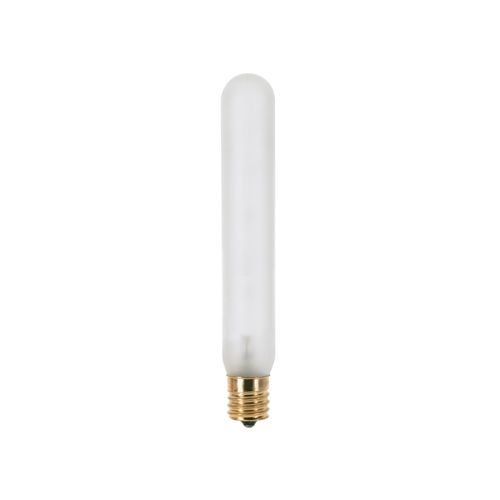 Main product image of 20 Watt T6 1/2 Incandescent Bulb - Frost - 1500 Average rated hours - 140 Lumens - Intermediate base - 130 Volt (24 Pack)
