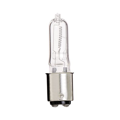 Main product image of 75 Watt Halogen - T4 Bulb - Clear - 2000 Average rated hours - 1250 Lumens - DC Bay base - 120 Volt (4 Pack)