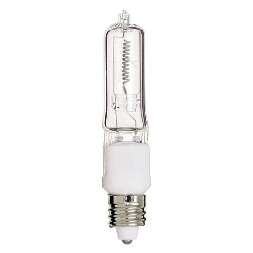 Main product image of 100 Watt Halogen - T4 Bulb - Clear - 2000 Average rated hours - 1700 Lumens - Mini Candelabra base - 120 Volt (4 Pack)