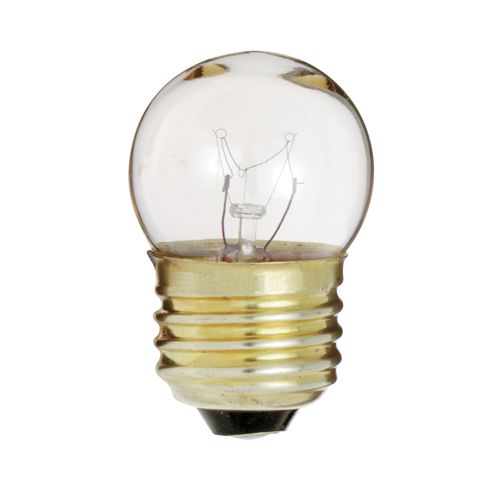 Main product image of 25 Watt S11 Incandescent Bulb - Clear - 1500 Average rated hours - 210 Lumens - Intermediate base (40 Pack)