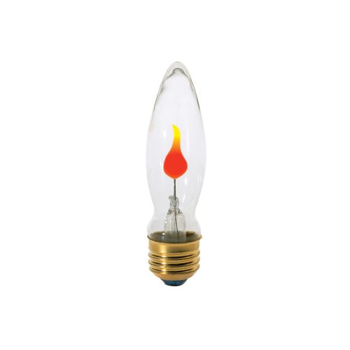 Main product image of 3 Watt BA9 1/2 Incandescent Bulb - Clear - 1000 Average rated hours - Medium base - 120 Volt (12 Pack)
