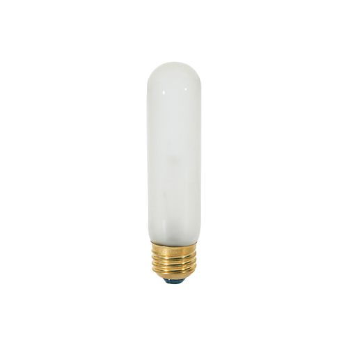 Main product image of 25 Watt T10 Incandescent Bulb - Frost - 2000 Average rated hours - 200 Lumens - Medium base - 120 Volt (30 Pack)