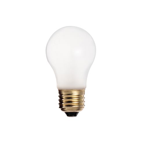 Main product image of 25 Watt A15 Incandescent Bulb - Frost - 2500 Average rated hours - 150 Lumens - Medium base - 130 Volt (40 Pack)