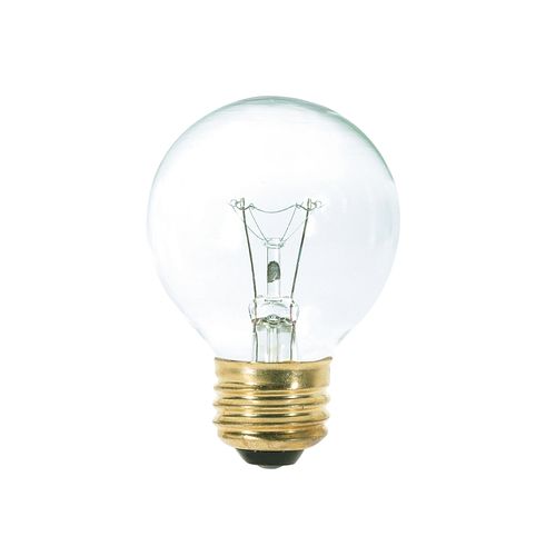 Main product image of 25 Watt G18 1/2 Incandescent Bulb - Clear - 1500 Average rated hours - 180 Lumens - Medium base - 120 Volt (24 Pack)