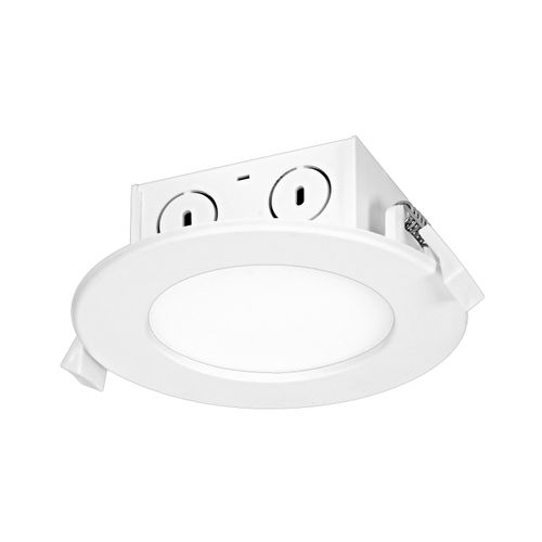 Main product image of 8.5 watt LED Direct Wire Downlight Edge-lit 4" 4000K 120 volt Dimmable (Pack of 2)