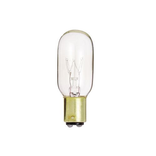 Main product image of 15 Watt T7 Incandescent Bulb - Clear - 2500 Average rated hours - 95 Lumens - DC Bay base - 130 Volt (50 Pack)