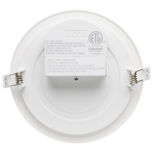 Main product image of 11.6 watt LED Direct Wire Downlight Edge-lit 5-6" 4000K 120 volt Dimmable (Pack of 2)
