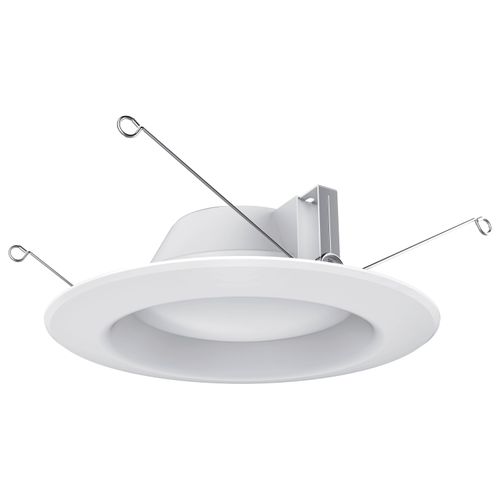 Main product image of 7.2 Watt LED Downlight Retrofit 5-6 Inches 2700K 120 Volt White Finish (Pack of 2)